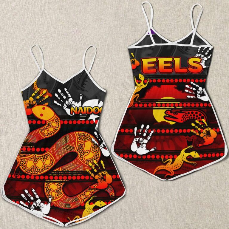 NRL Parramatta Eels Indigenous Naidoc - Rugby Team Women Rompers