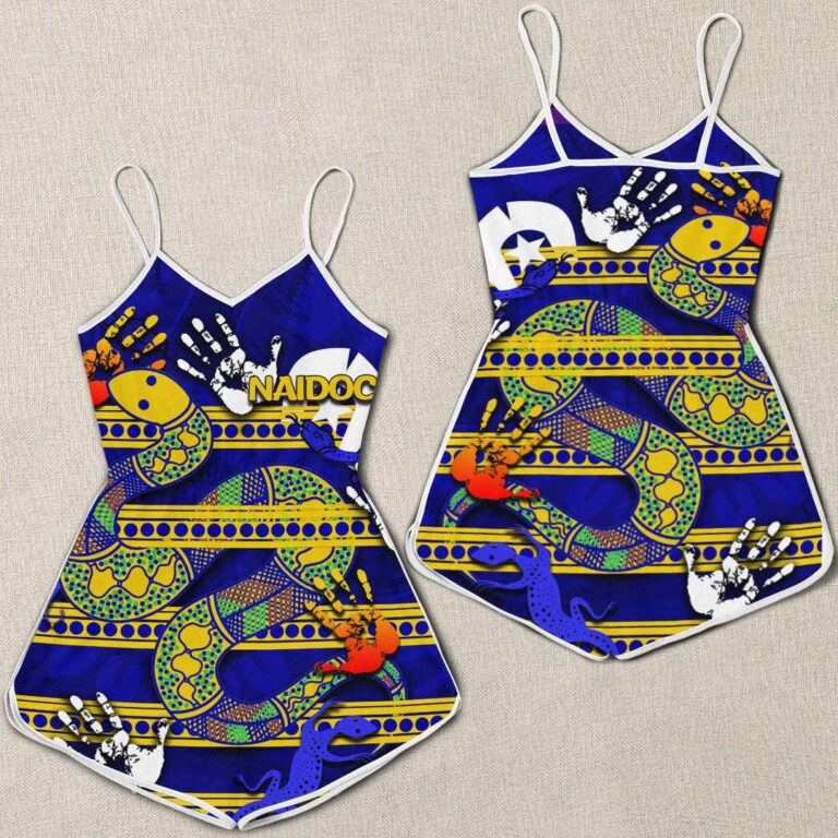 NRL Parramatta Eels Naidoc New - Rugby Team Women Rompers