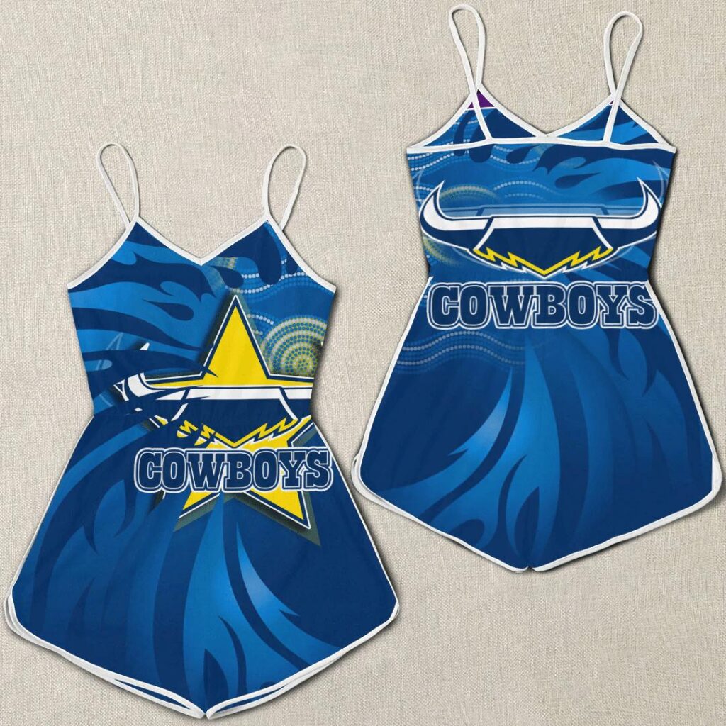 NRL North Queensland Cowboys - Rugby Team Women Rompers