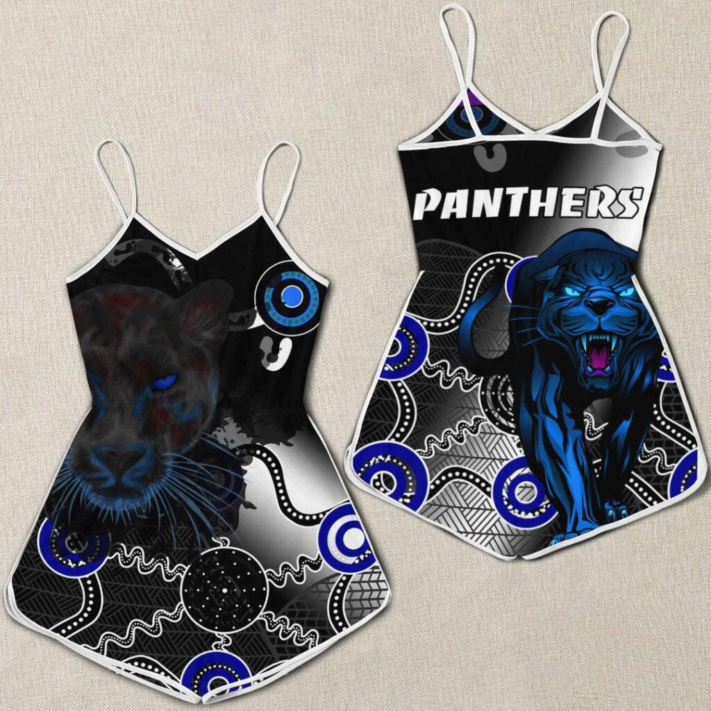 NRL Penrith Panthers Indigenous Unique - Rugby Team Women Rompers