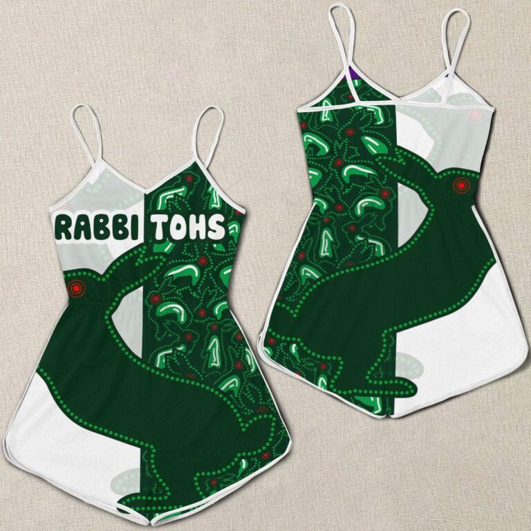 NRL South Sydney Rabbitohs Indigenous - Rugby Team Women Rompers