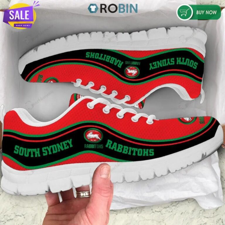 NRL South Sydney Rabbitohs Running Shoes V2