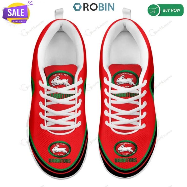 NRL South Sydney Rabbitohs Running Shoes V2