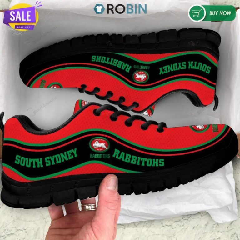 NRL South Sydney Rabbitohs Running Shoes V2