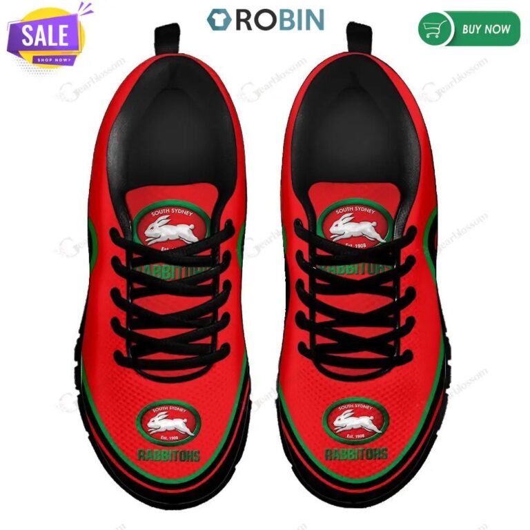 NRL South Sydney Rabbitohs Running Shoes V2