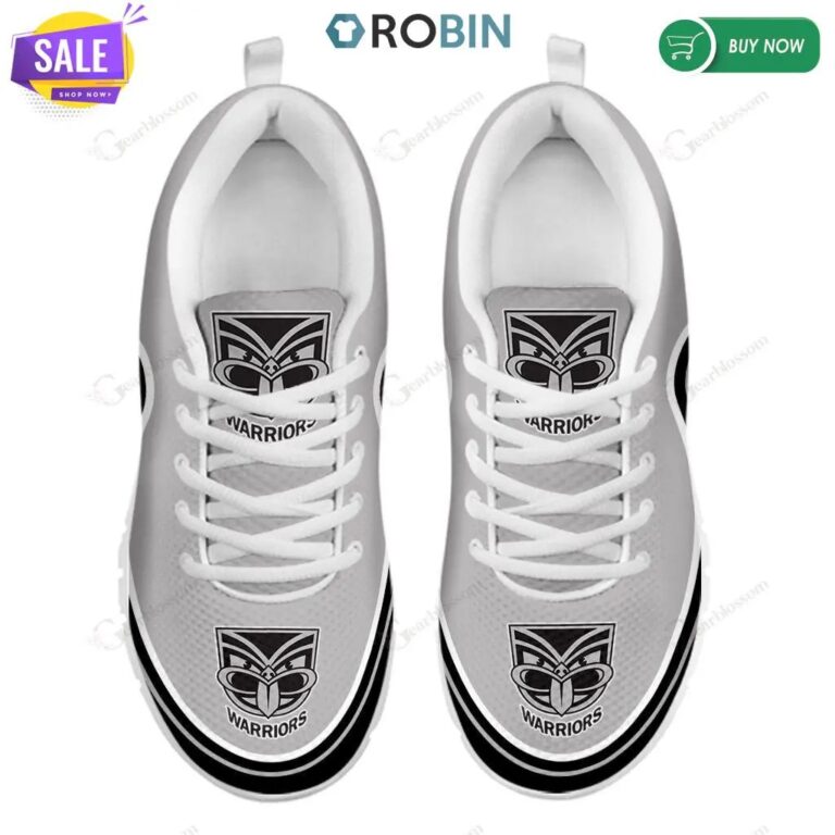NRL New Zealand Warriors Grey Running Shoes