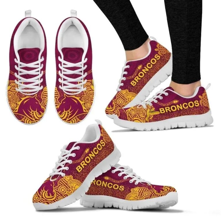 NRL Brisbane Broncos Indigenous Running Shoes