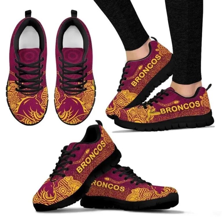 NRL Brisbane Broncos Indigenous Running Shoes