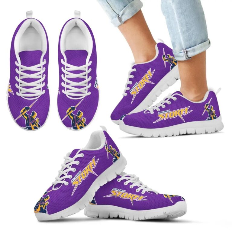 NRL Melbourne Storm Running Shoes 2018