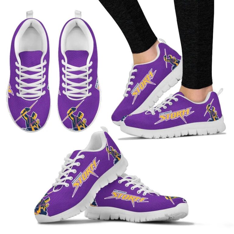 NRL Melbourne Storm Running Shoes 2018