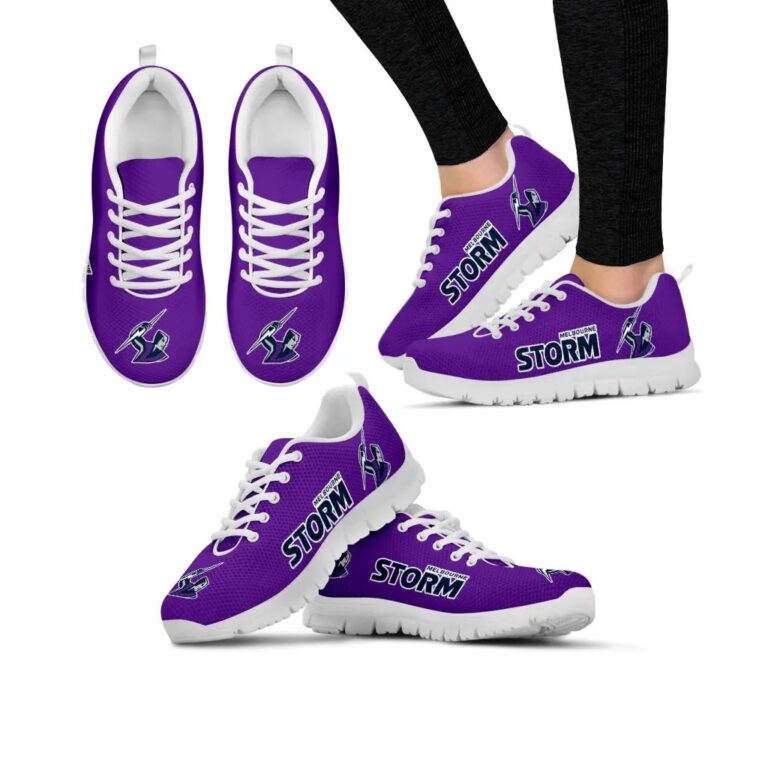 NRL Melbourne Storm Running Shoes 2021