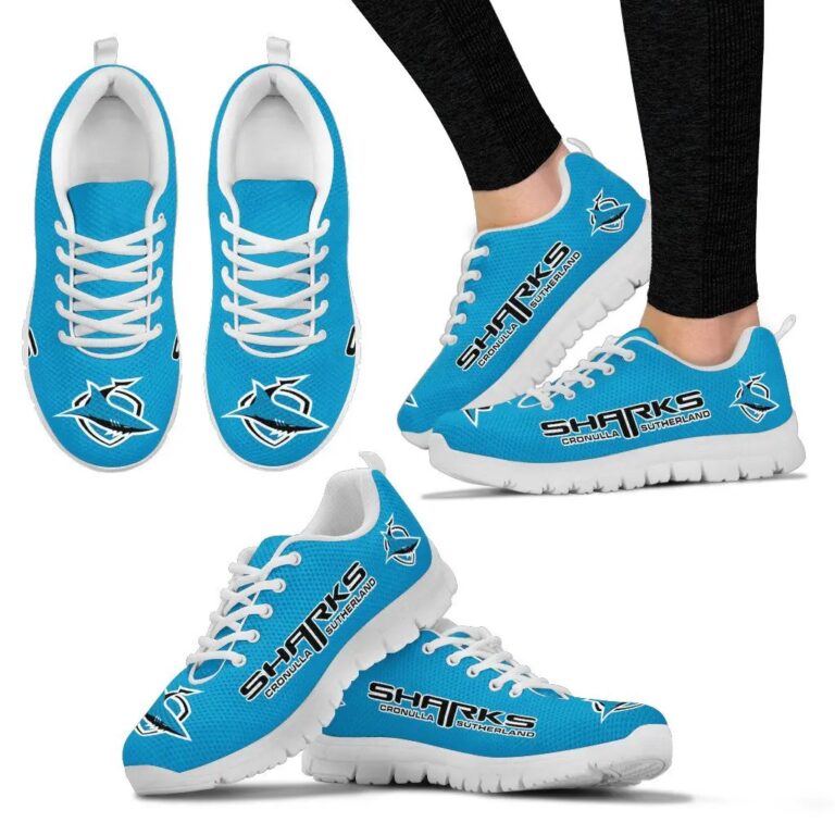 NRL Cronulla-Sutherland Sharks Running Shoes