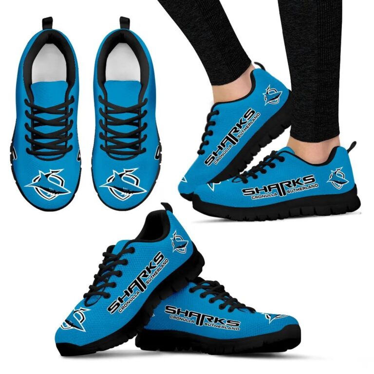 NRL Cronulla-Sutherland Sharks Running Shoes