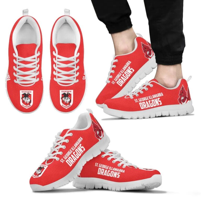 NRL St George Illawarra Dragons . Running Shoes