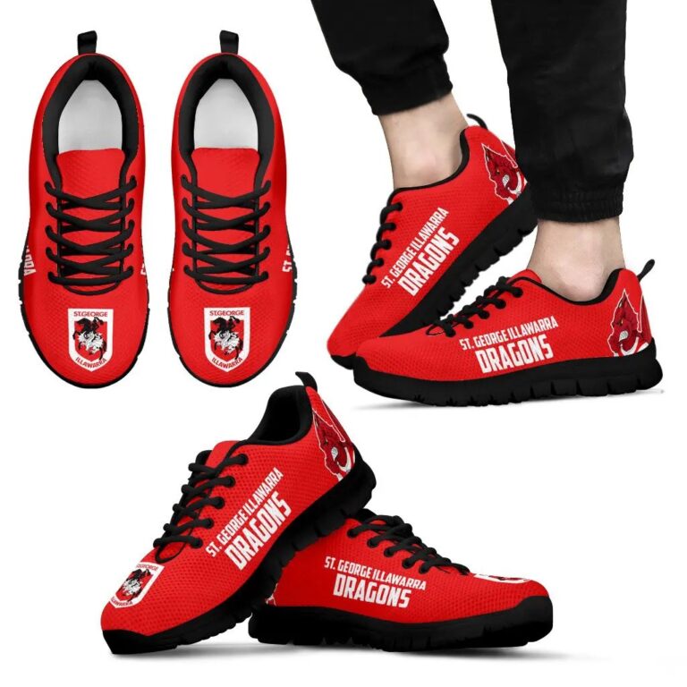 NRL St George Illawarra Dragons . Running Shoes