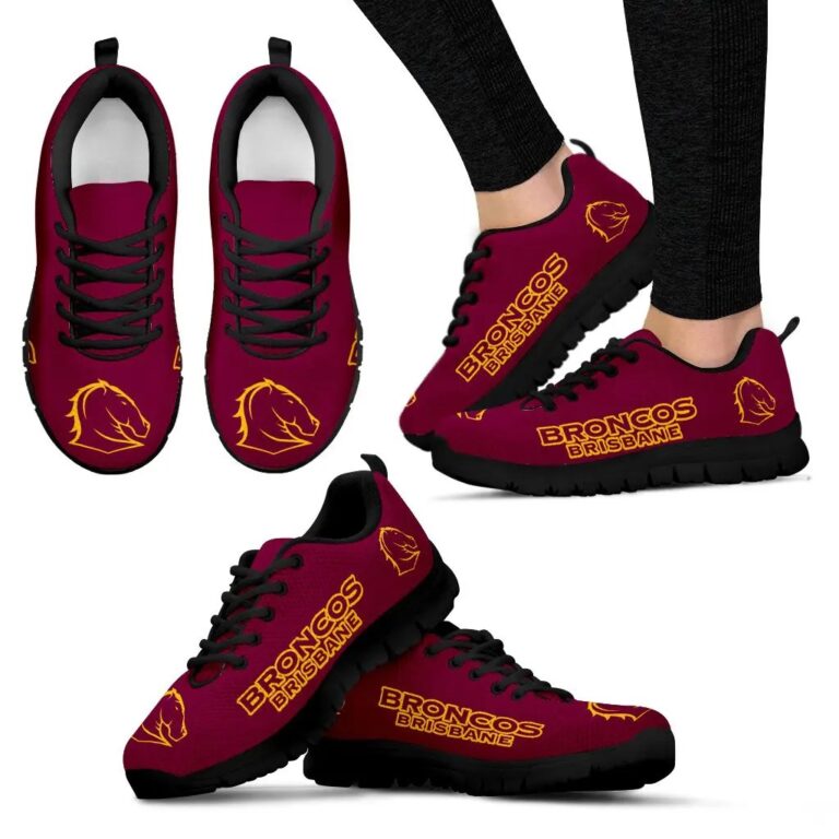 NRL Brisbane Broncos Running Shoes