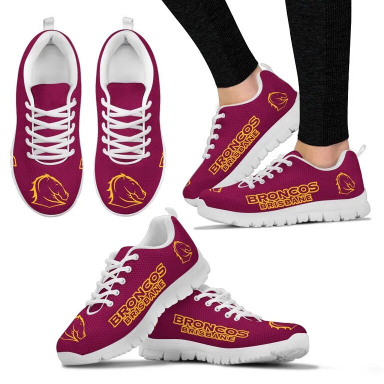 NRL Brisbane Broncos Running Shoes