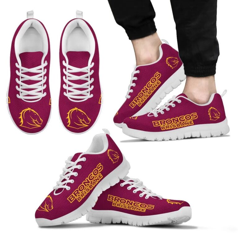 NRL Brisbane Broncos Running Shoes