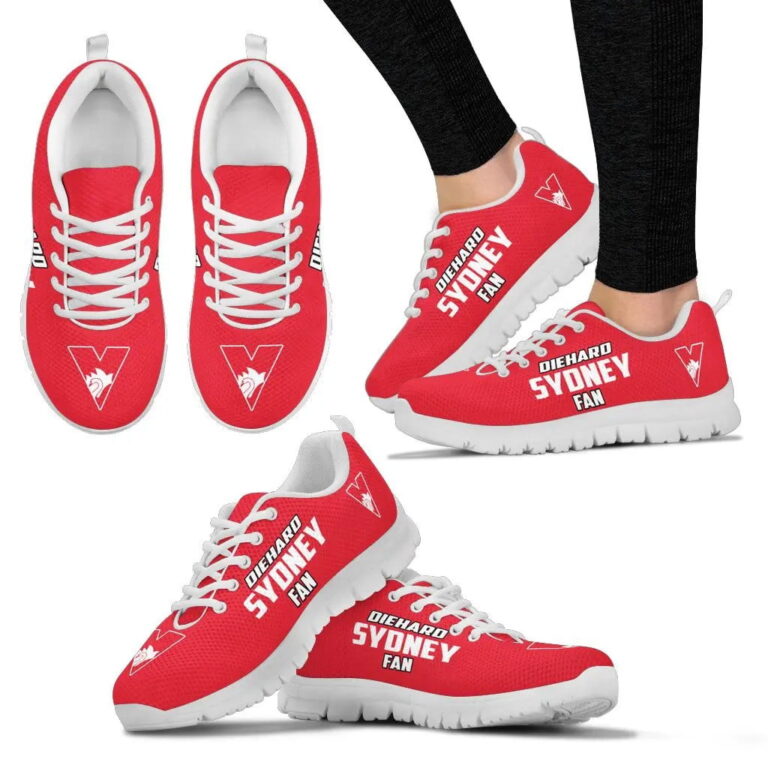 AFL Sydney Swans Running Shoes