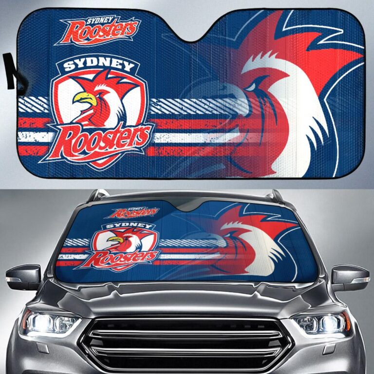 NRL Sydney Roosters -Car Sun Shade