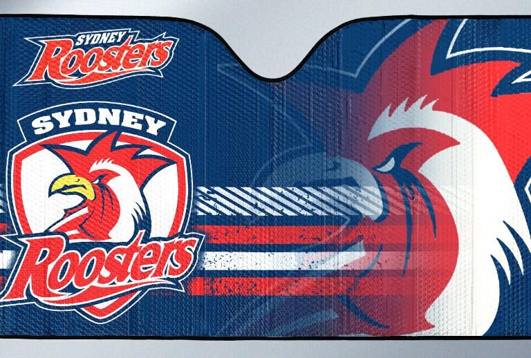 NRL Sydney Roosters -Car Sun Shade