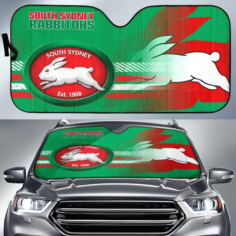NRL South Sydney Rabbitohs -Car Sun Shade