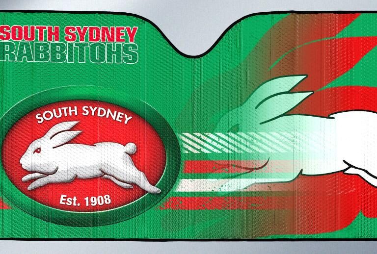 NRL South Sydney Rabbitohs -Car Sun Shade