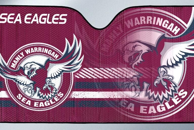 NRL Manly Sea Eagles -Car Sun Shade