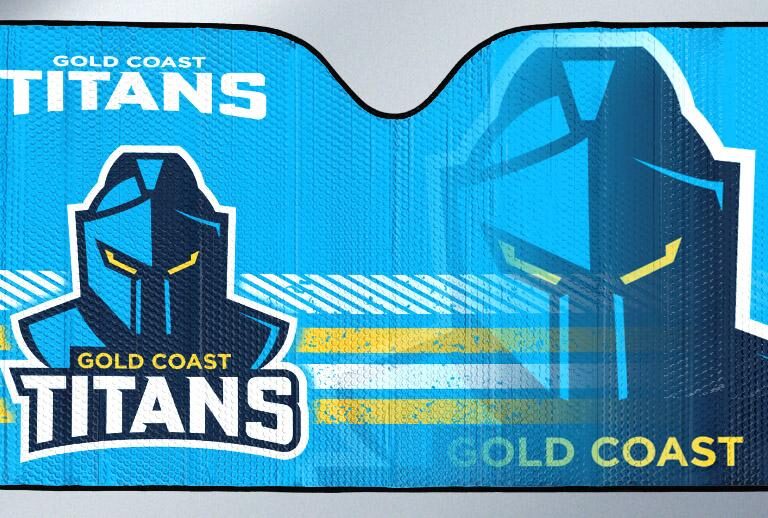 NRL Gold Coast Titans -Car Sun Shade