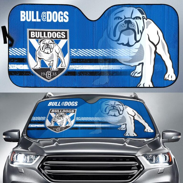 NRL Canterbury Bulldogs -Car Sun Shade