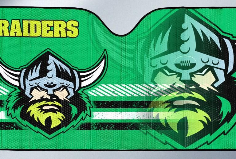 NRL Canberra Raiders -Car Sun Shade