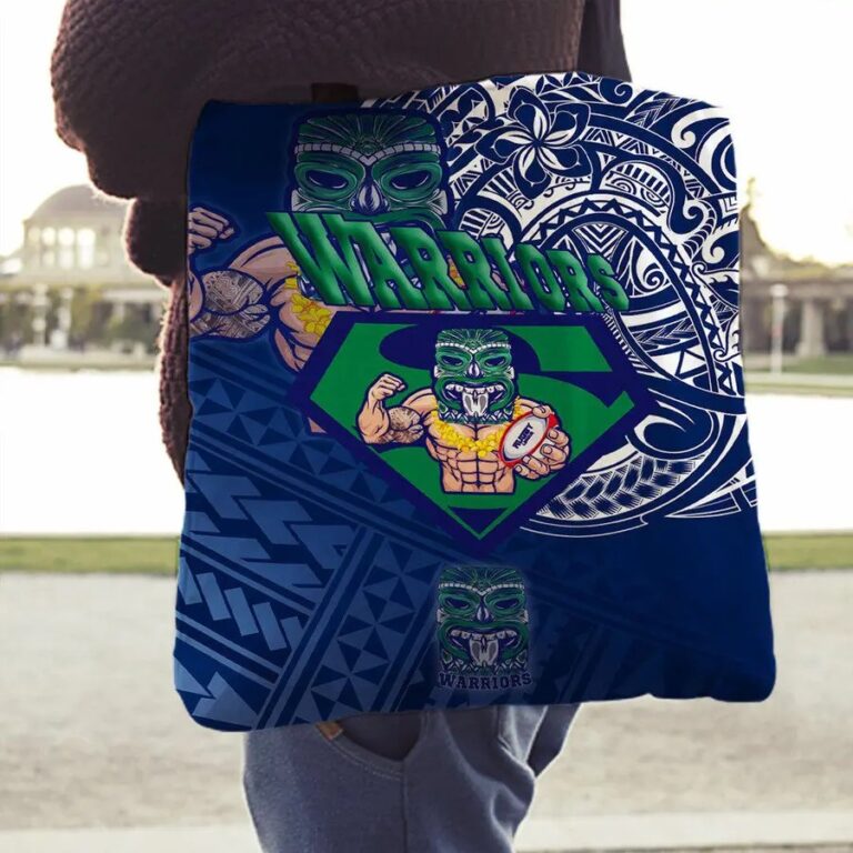 NRL New Zealand Warriors Superman Tote Bag