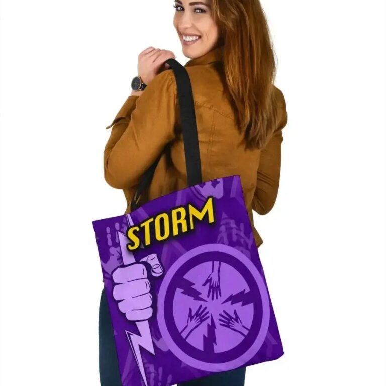 NRL Melbourne Storm Indigenous Purple Tote Bag