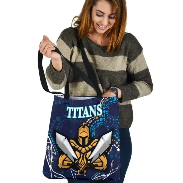 NRL Gold Coast Titans Gladiator Indigenous Tote Bag