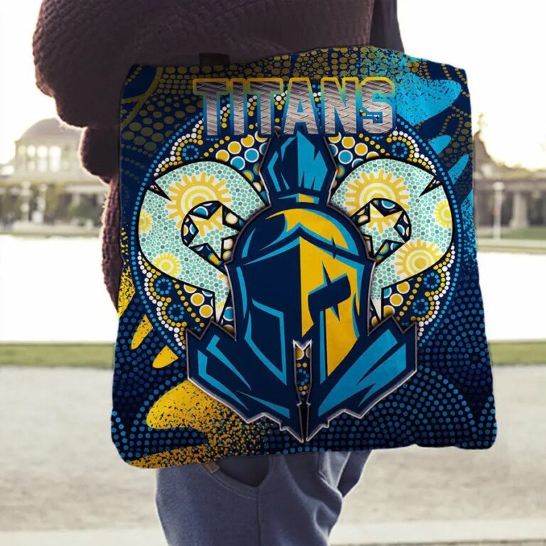 NRL Gold Coast Titans Naidoc Week Tote Bag