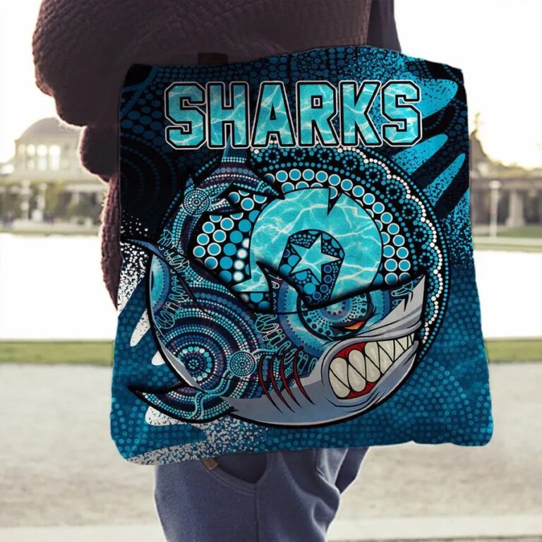 NRL Cronulla-Sutherland Sharks Naidoc Week Tote Bag