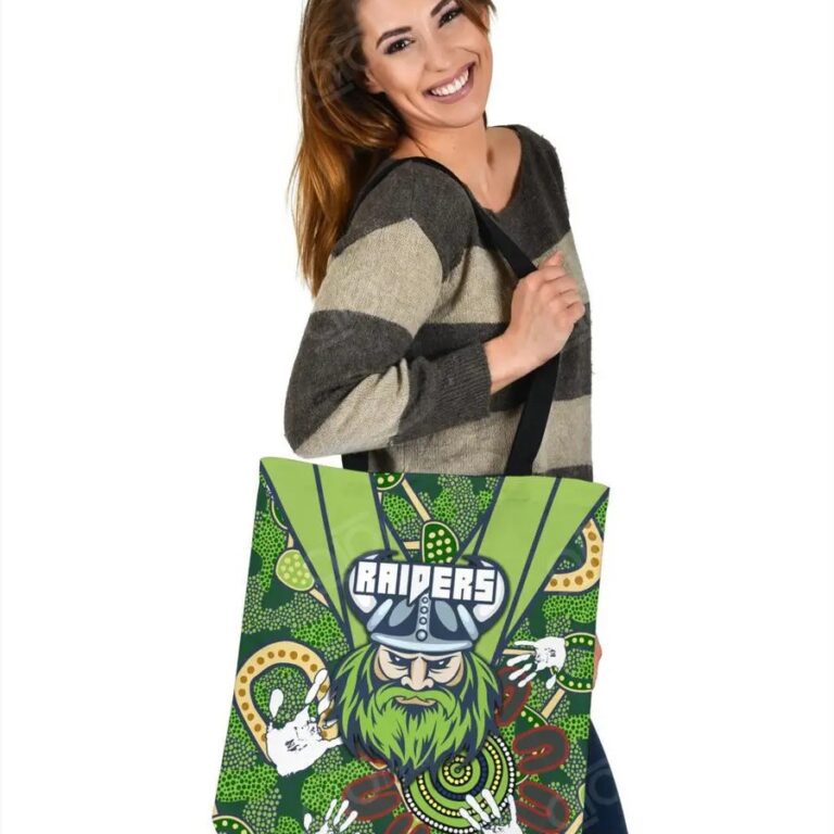 NRL Canberra Raiders Indigenous Tote Bag