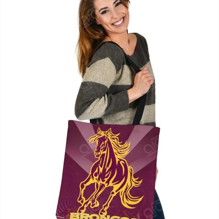 NRL Brisbane Broncos Indigenous Tote Bag