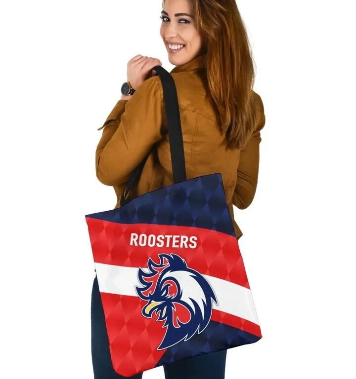 NRL Sydney Roosters Sporty Style Tote Bag