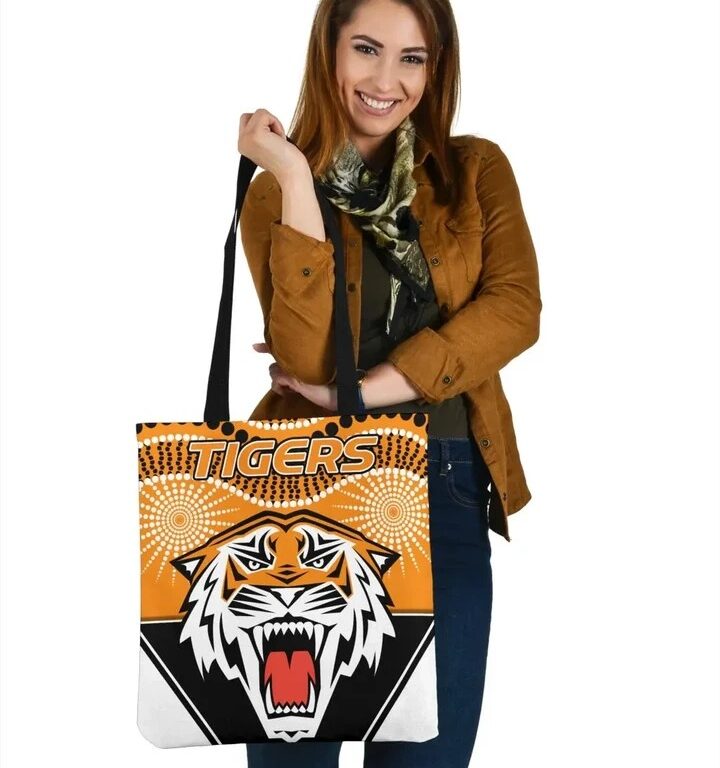 NRL Wests Tigers Newest Indigenous Tote Bag