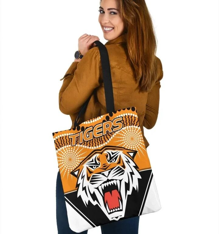 NRL Wests Tigers Newest Indigenous Tote Bag