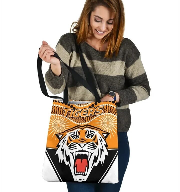NRL Wests Tigers Newest Indigenous Tote Bag