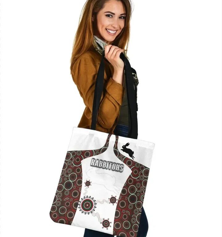 NRL South Sydney Rabbitohs New Indigenous Trending Tote Bag