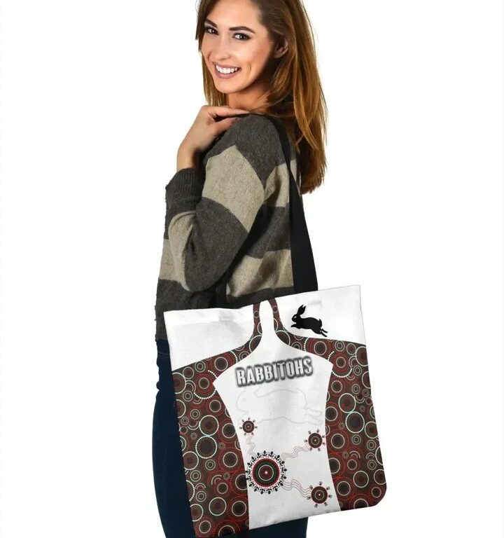 NRL South Sydney Rabbitohs New Indigenous Trending Tote Bag