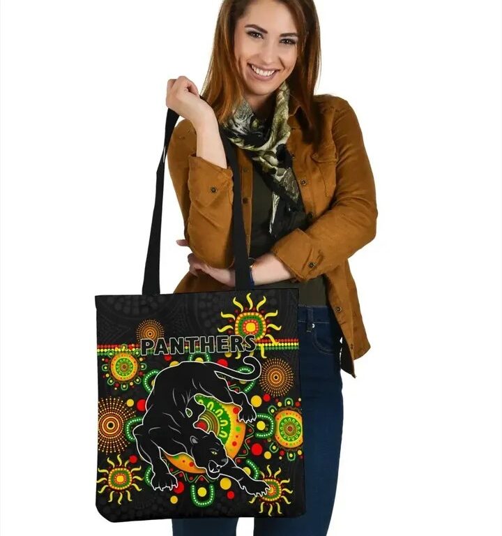 NRL Penrith Panthers Indigenous Tote Bag
