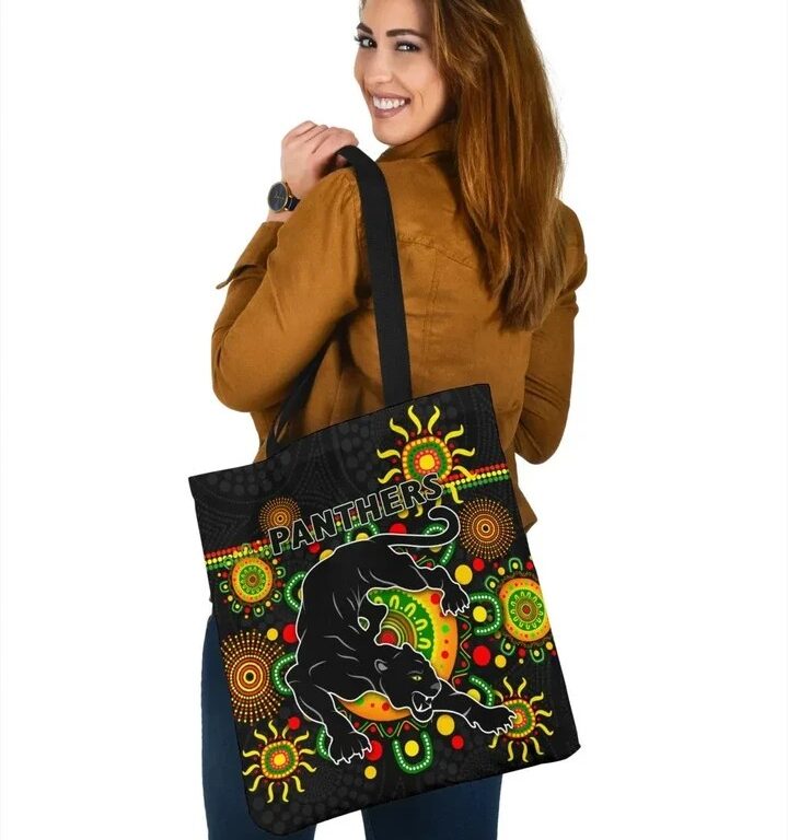 NRL Penrith Panthers Indigenous Tote Bag