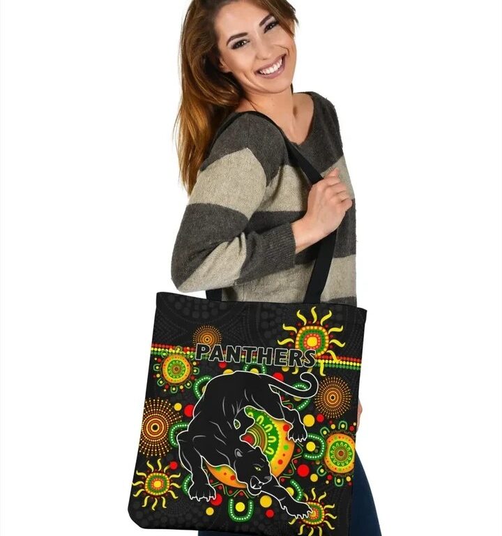 NRL Penrith Panthers Indigenous Tote Bag