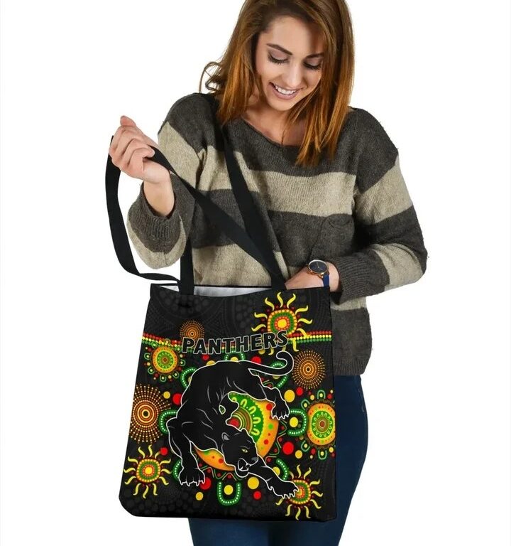 NRL Penrith Panthers Indigenous Tote Bag