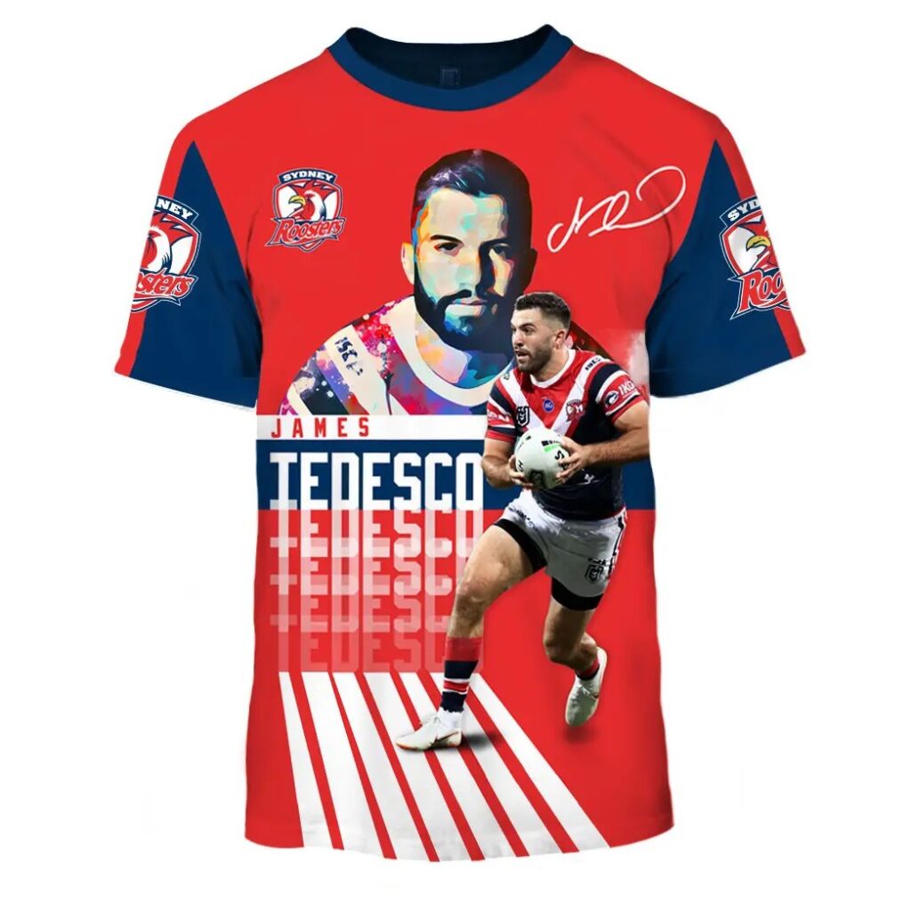 NRL Sydney Roosters James Tedesco T-Shirt