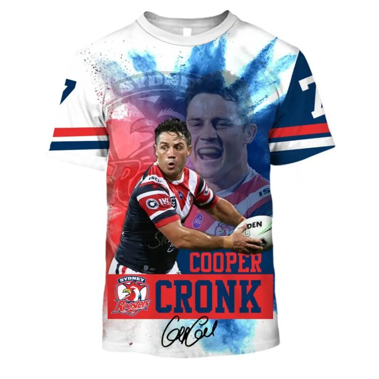 NRL Sydney Roosters Cooper Cronk T-Shirt